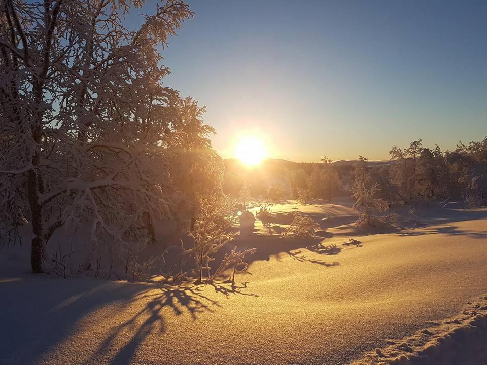 Bruksvallarna - Modern Fjaellstuga Med Panoramautsikt Och Wifi Экстерьер фото